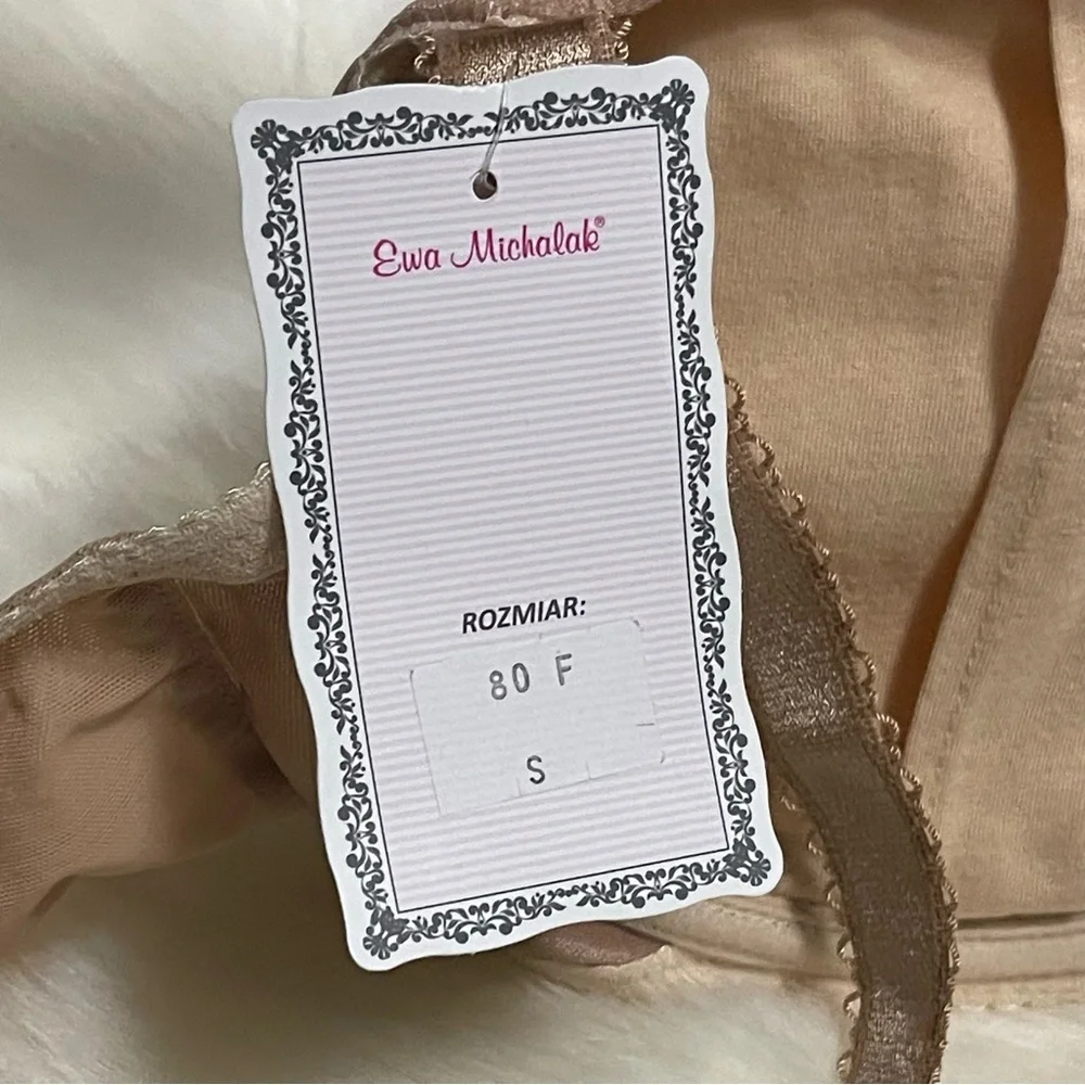 Ewa Michalak SF Nibynic Nude Caramel Full Support Bra - Picture 9 of 13